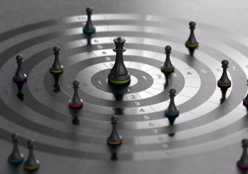 Business Competition, Leadership Concept